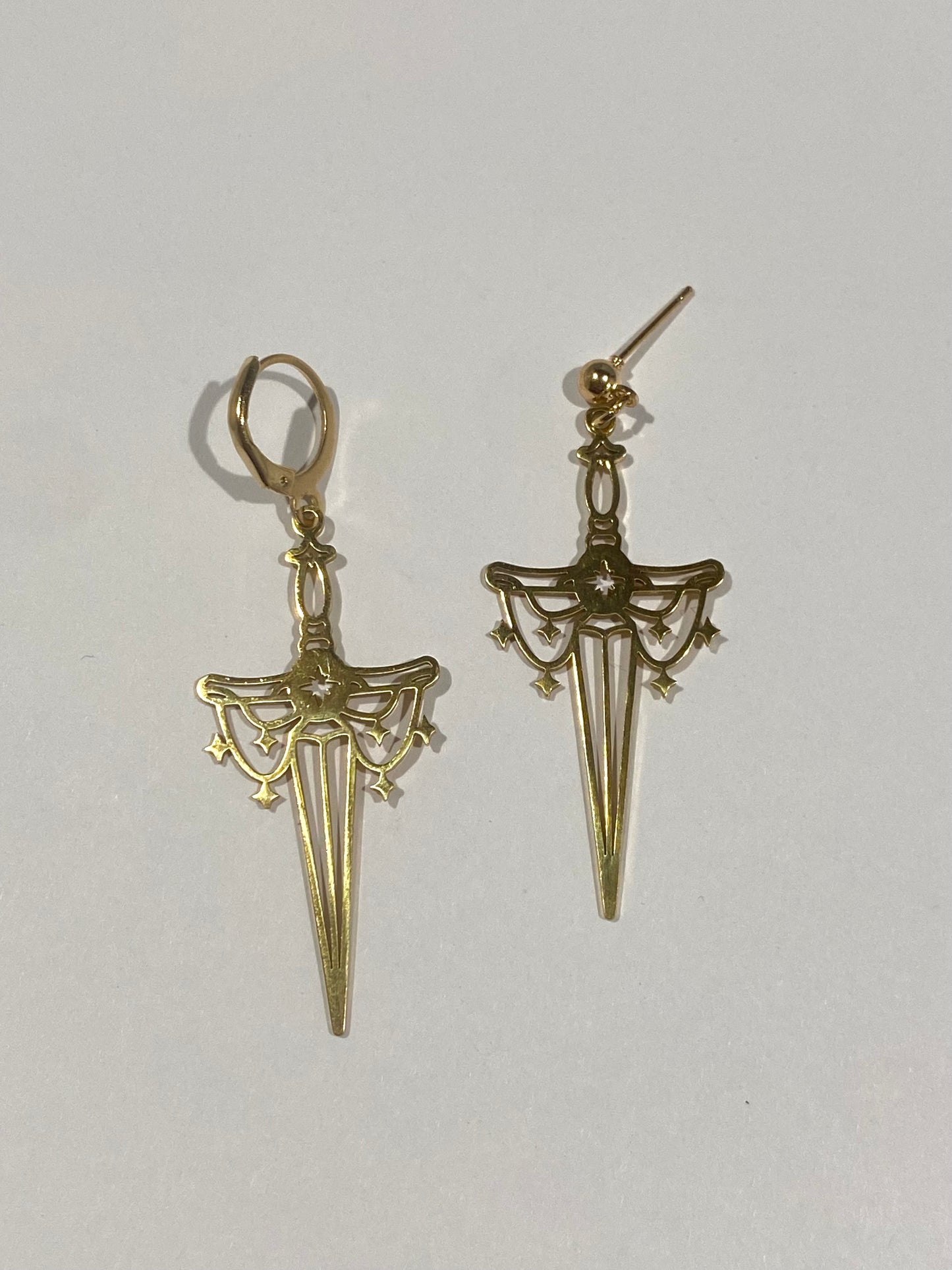 Double edge sword gold