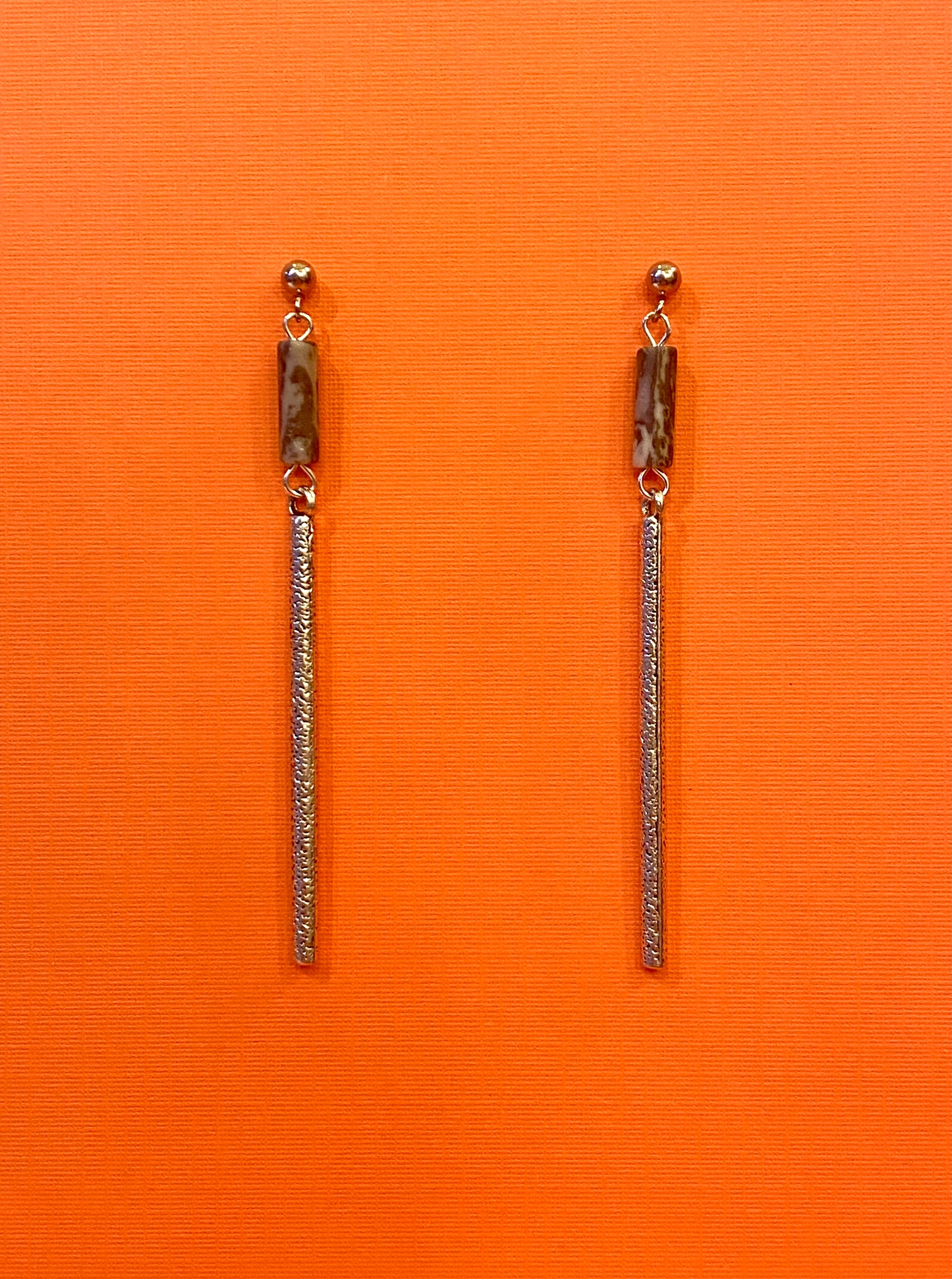 Straight Line Earrings