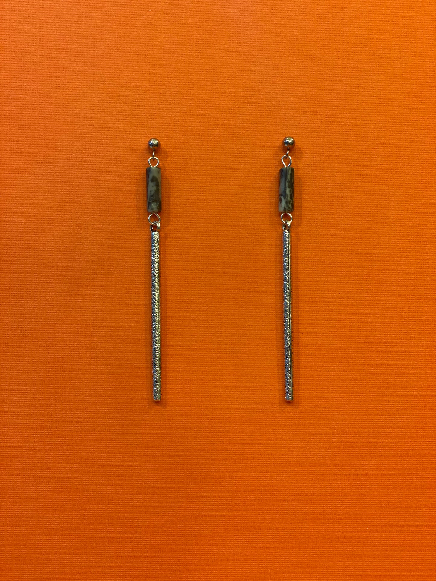 Straight Line Earrings