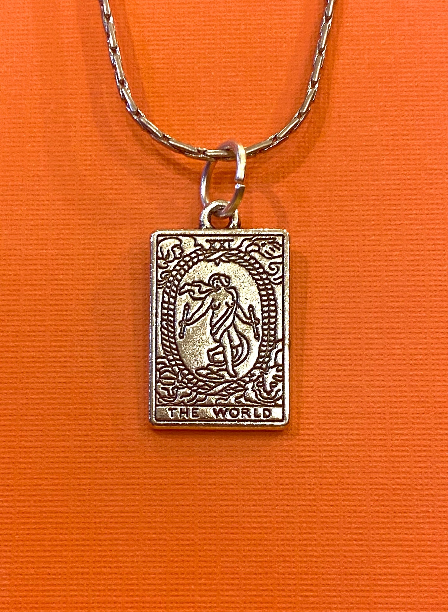 The World Tarot pendant