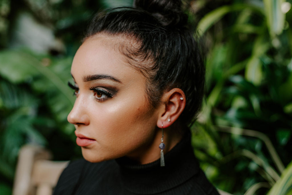 Imagine - Amethyst Earrings