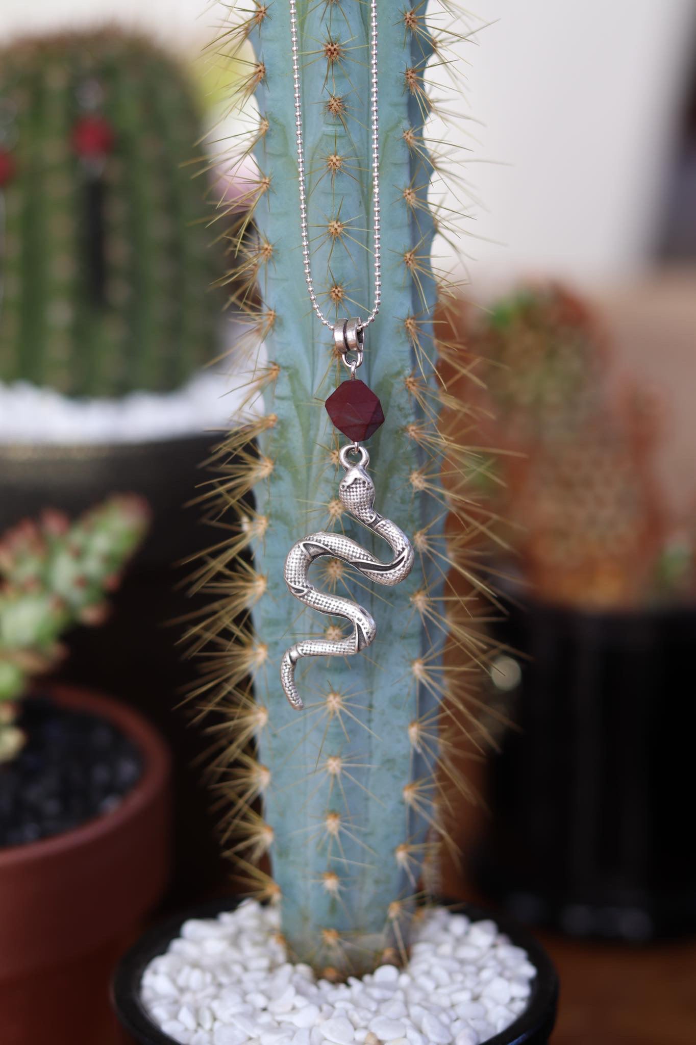 Serpentine pendant