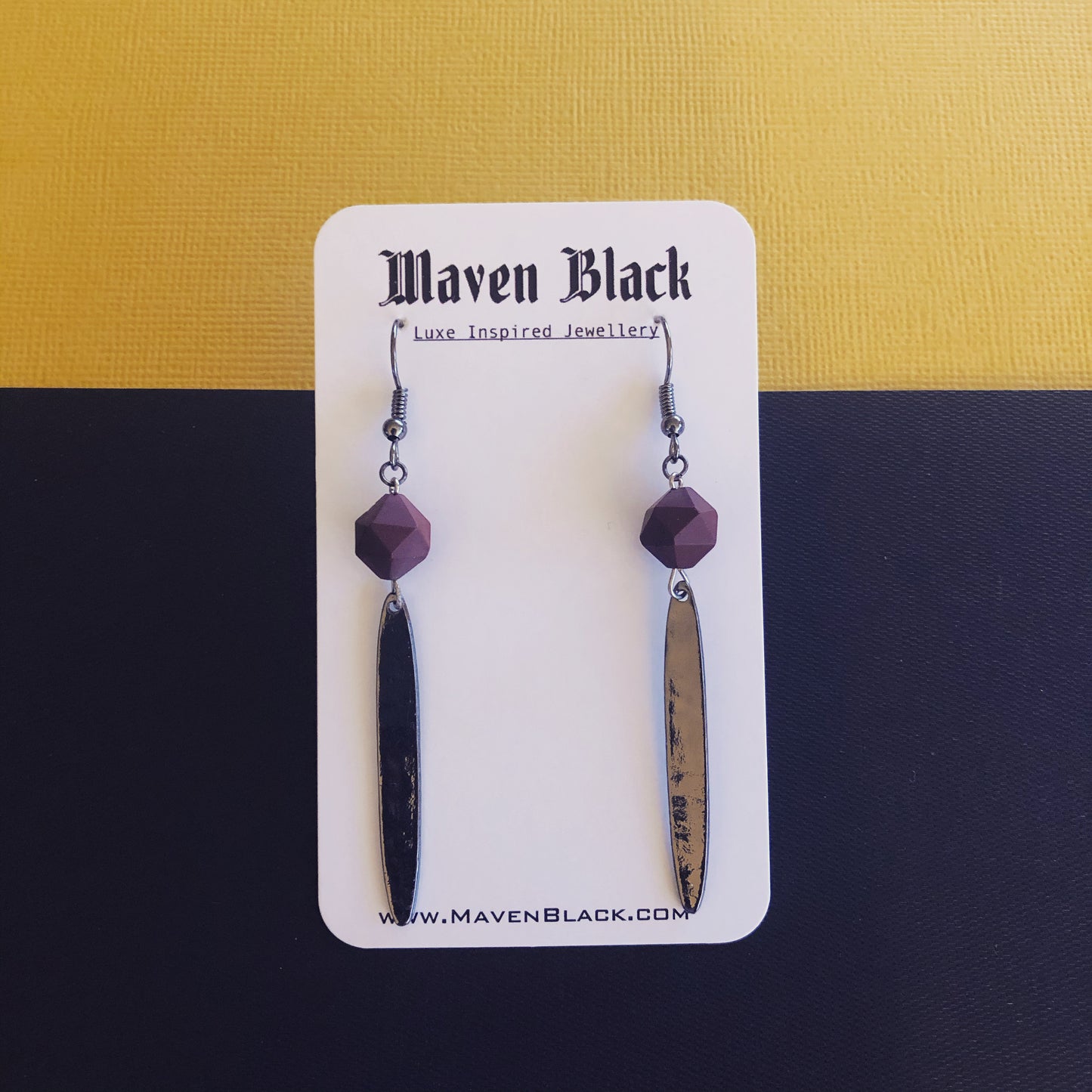 Stellar Rust Mookaite earrings