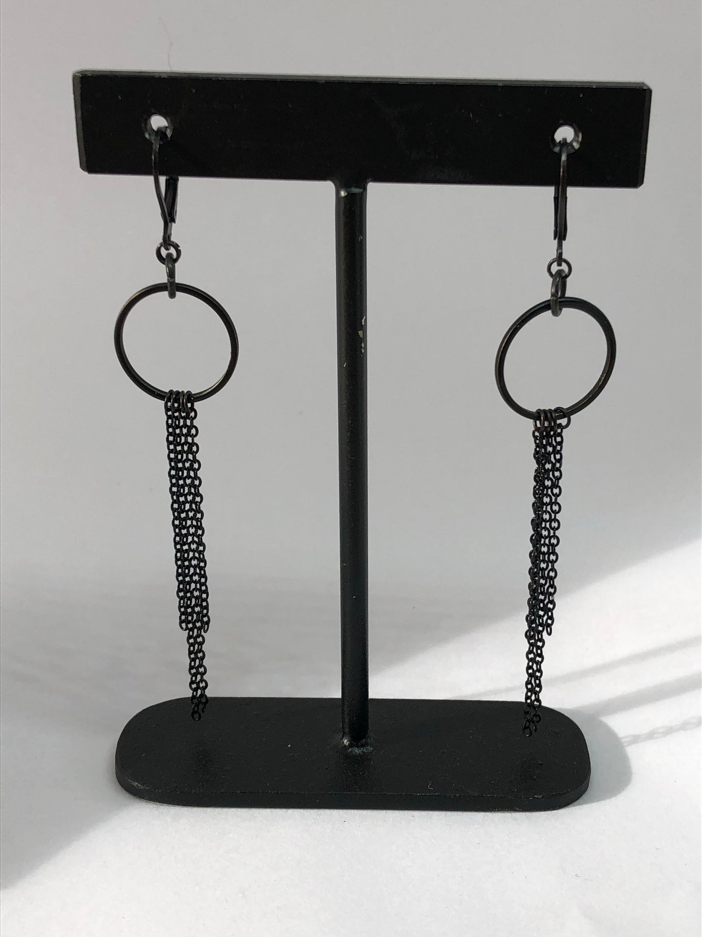 In chains earrings
